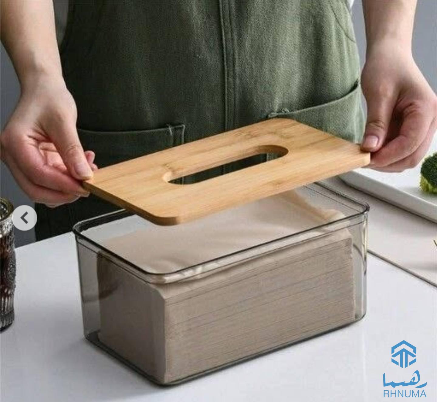 جعبه کریستالی مودل جدید برای نگهداری دستمال کاغذی