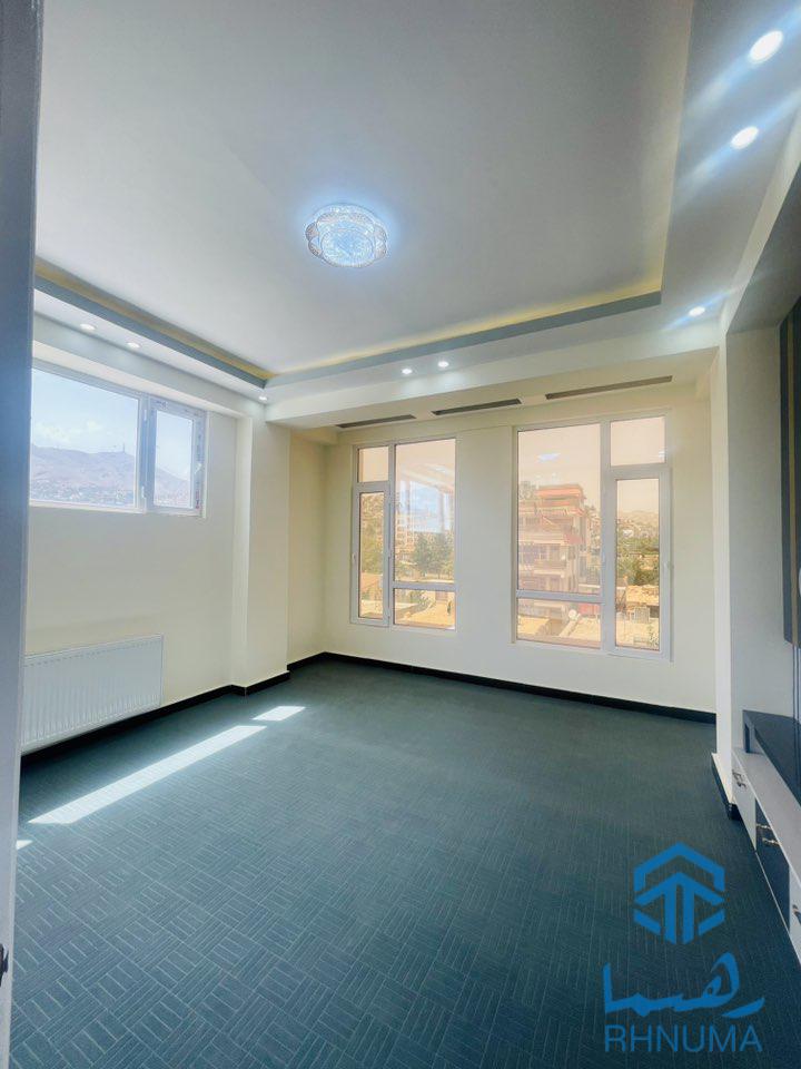 🏬 دو باب آپارتمان سه اطاقه و چهار اطاقه مفشن VIP تخت بام دار فروشی در بهترین موقعیت شهر کابل