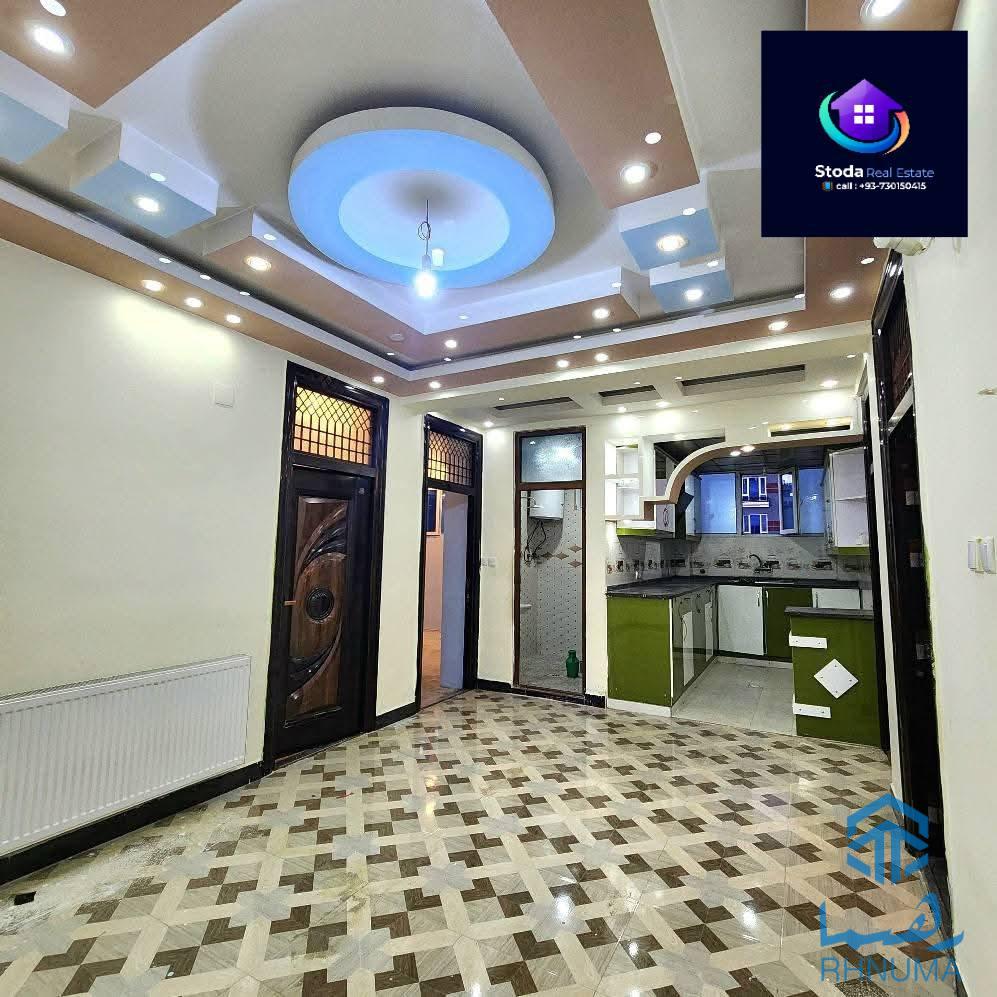 🏤یک باب آپارتمان کرایی چهار اطاقه در بهترین موقعیت شهر کابل