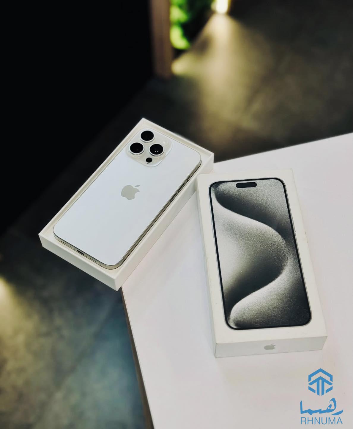 iphone 15 Pro Max White🤍