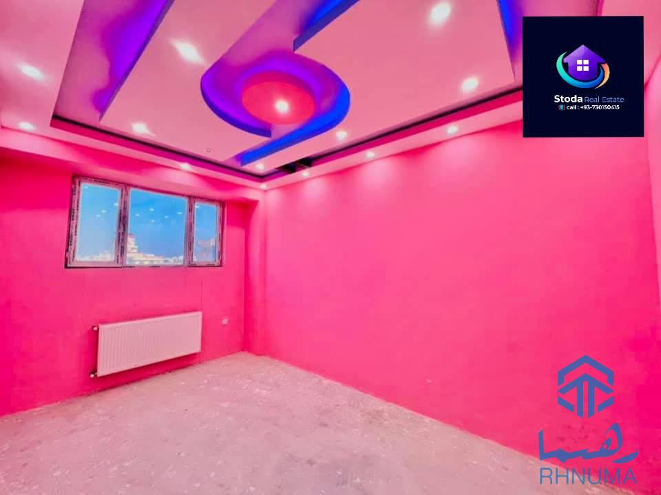 🏤یک باب آپارتمان گروی در بهترین موقعیت شهر کابل