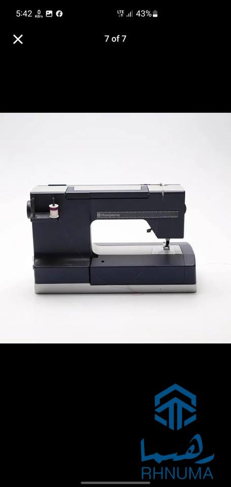 ماشین خیاطی Husqvarna دارای 150 نوع دوخت دیزان و ساده.
