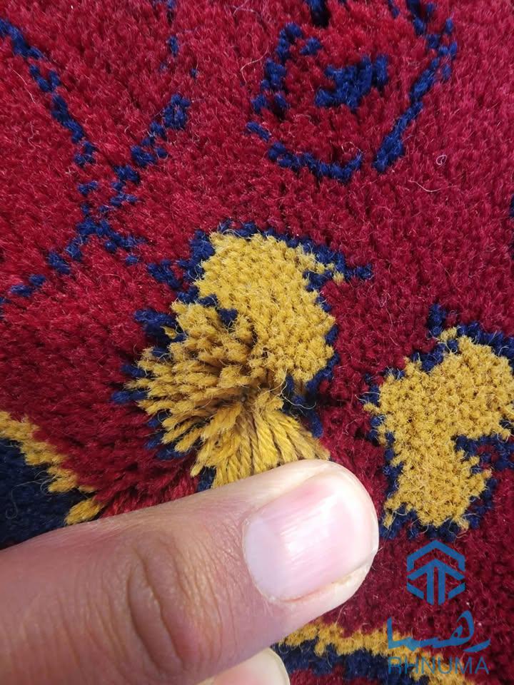 یک تخته قالین ۱۲ متره ترکی اصلی صد فیصد نخی