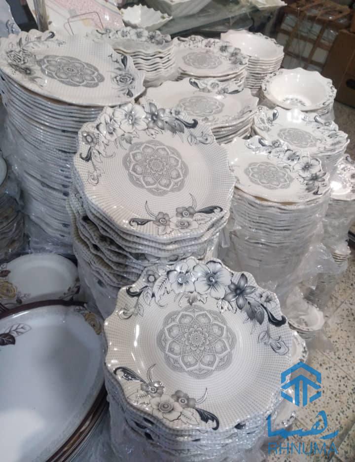 سِت شش نفره غذاخوری - جنس ملامین (پلاسکو)