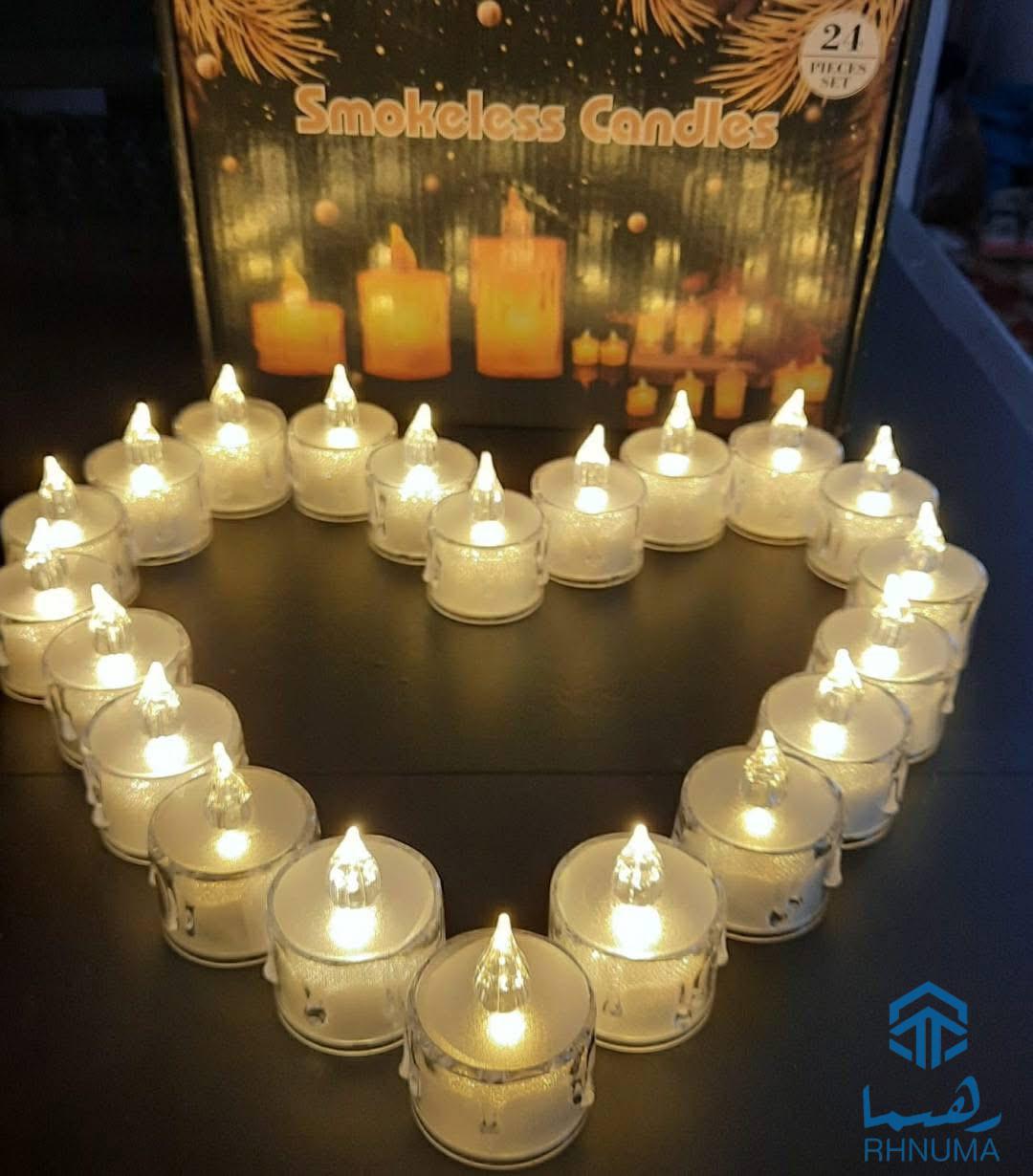 شمع های LED کرستالی🕯
