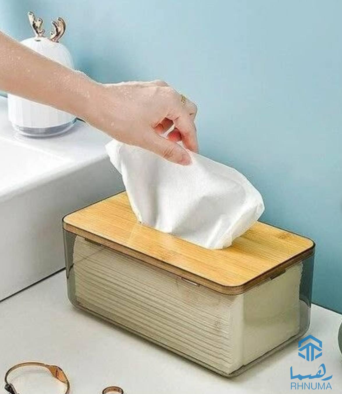 جعبه کریستالی مودل جدید برای نگهداری دستمال کاغذی