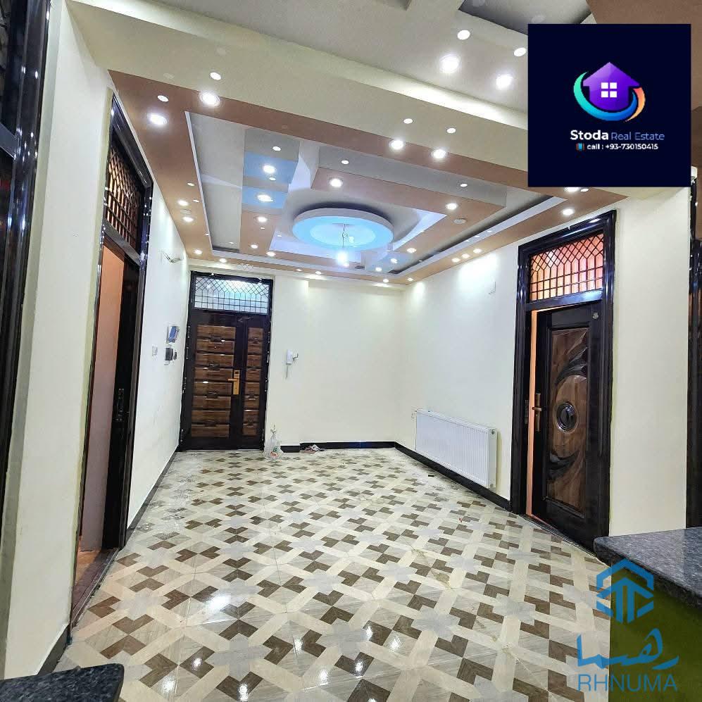 🏤یک باب آپارتمان کرایی چهار اطاقه در بهترین موقعیت شهر کابل