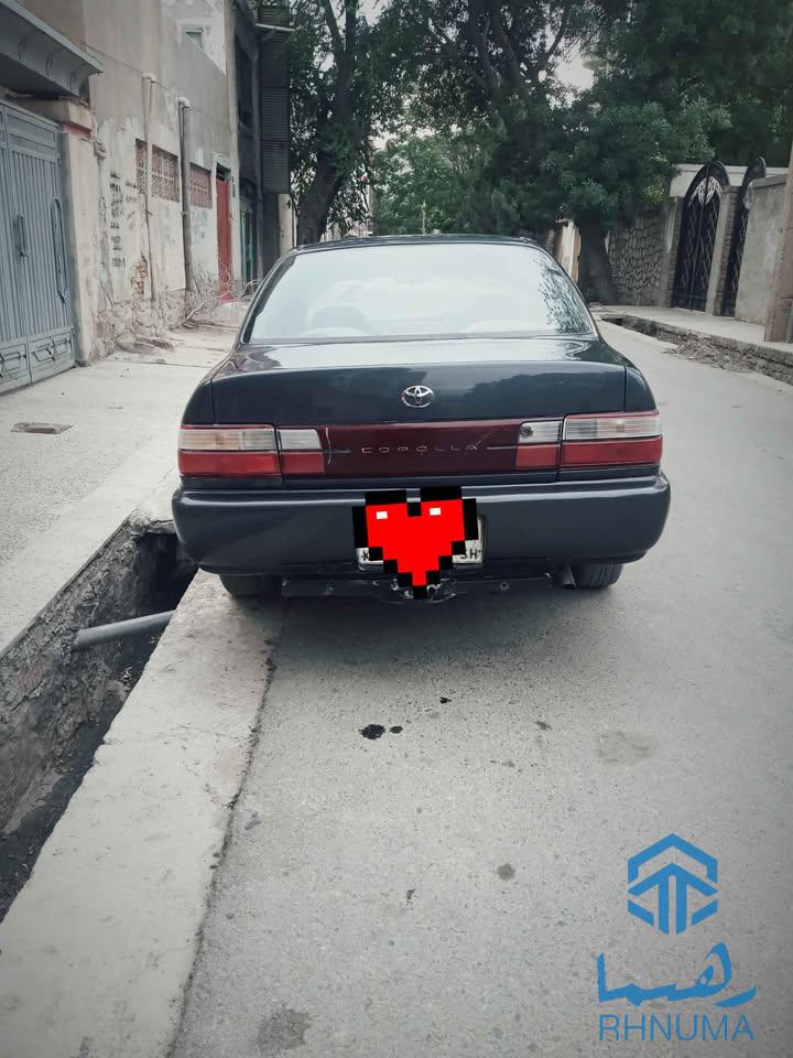 کرولا چاپانی فروشی عاجل مدل ۹۲