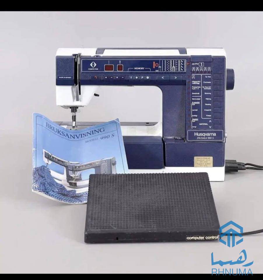 ماشین خیاطی Husqvarna دارای 150 نوع دوخت دیزان و ساده.