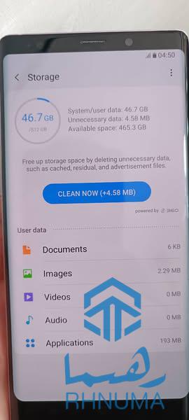Samsaug note 9