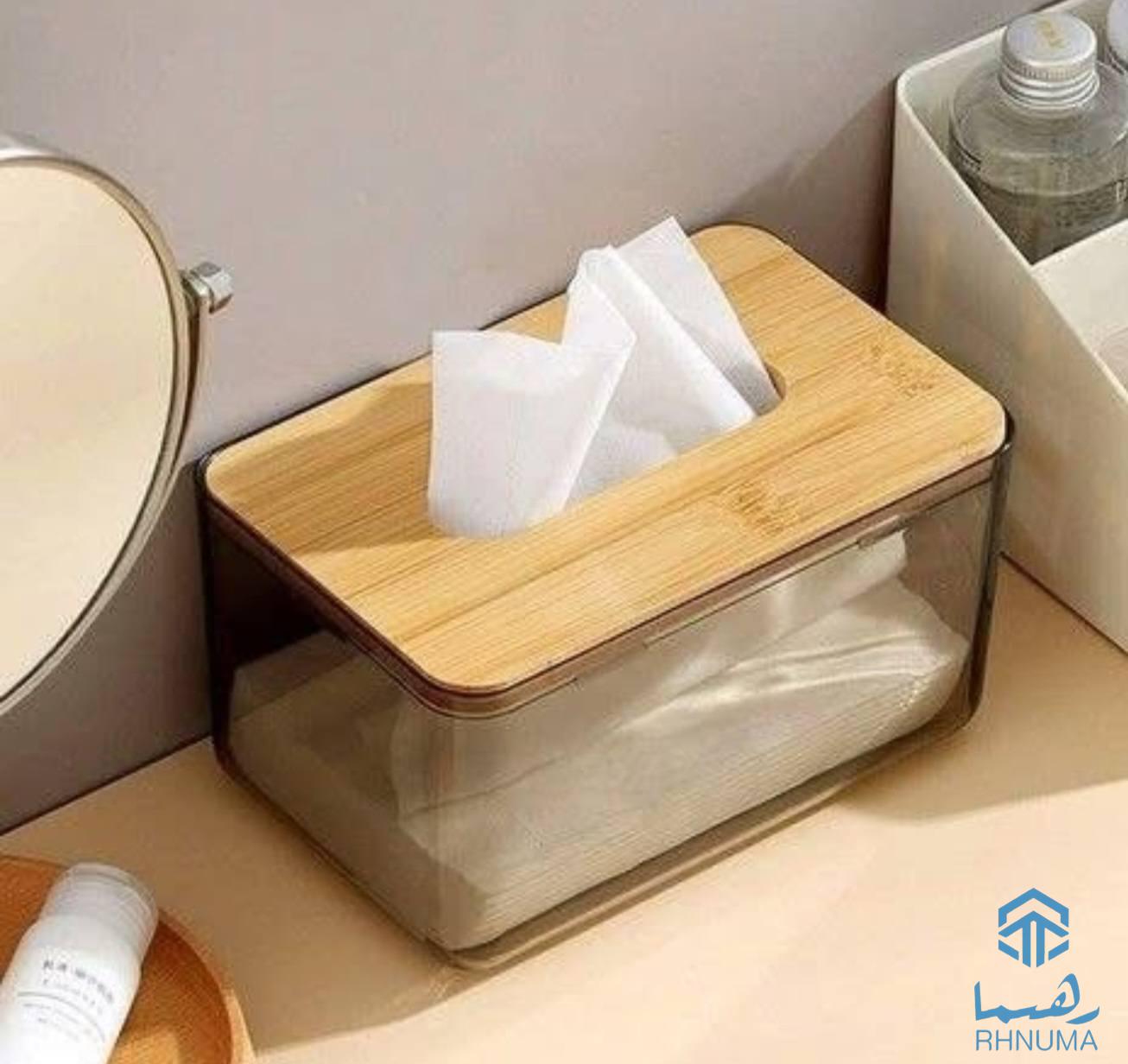 جعبه کریستالی مودل جدید برای نگهداری دستمال کاغذی