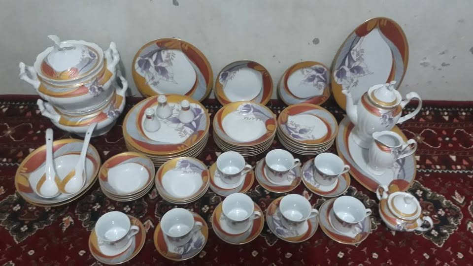 سیت ظرف چینی هشت نفره مستعمل