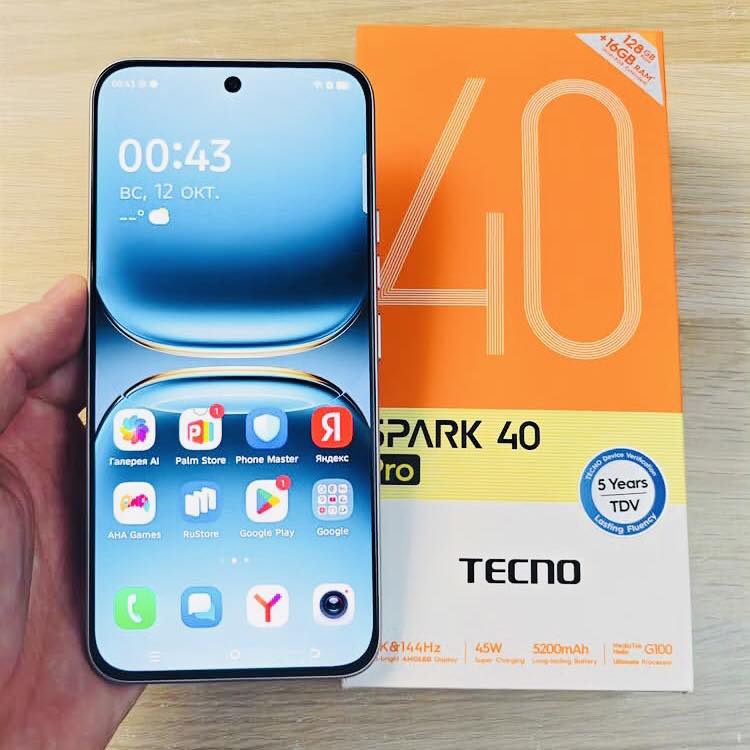 Spark 40  محصول عالی جدید تکنو با تخفیف عالی