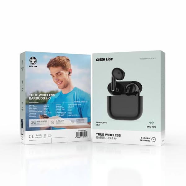 Green Lion 🦁 Wireless Earbuds