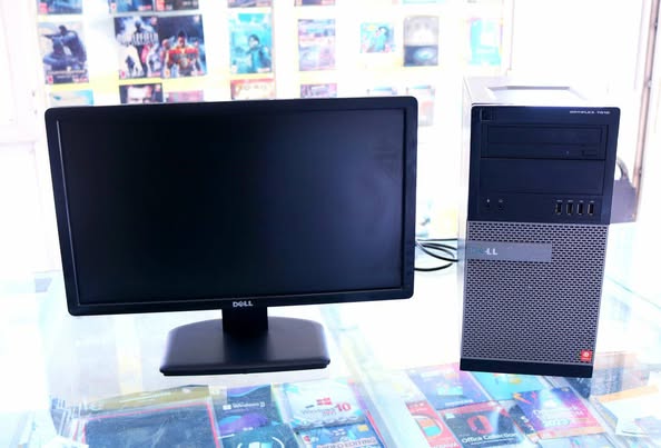 کمپیوتر  دیسکتاپ DELL Core i5 همرا با مانیتور، موز و کیبورد