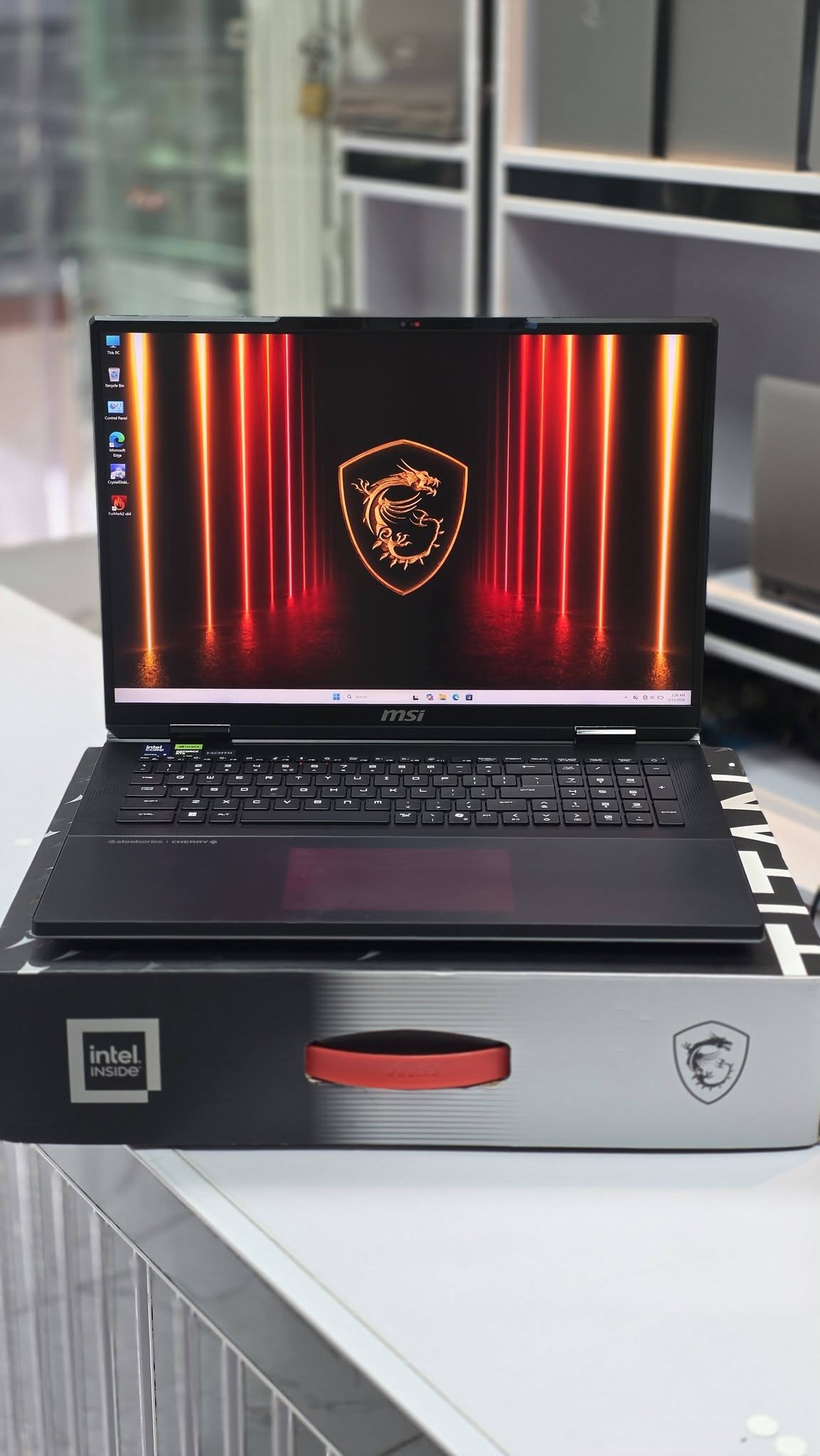 لپتاپ گیمینگ قدرتمند MSI TITAN 18 HX AI 🔥