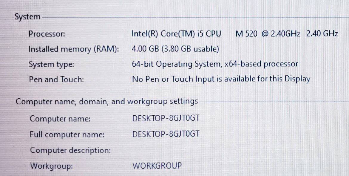 کمپیوتر Lenovo ThinkPad مستعمل خارج