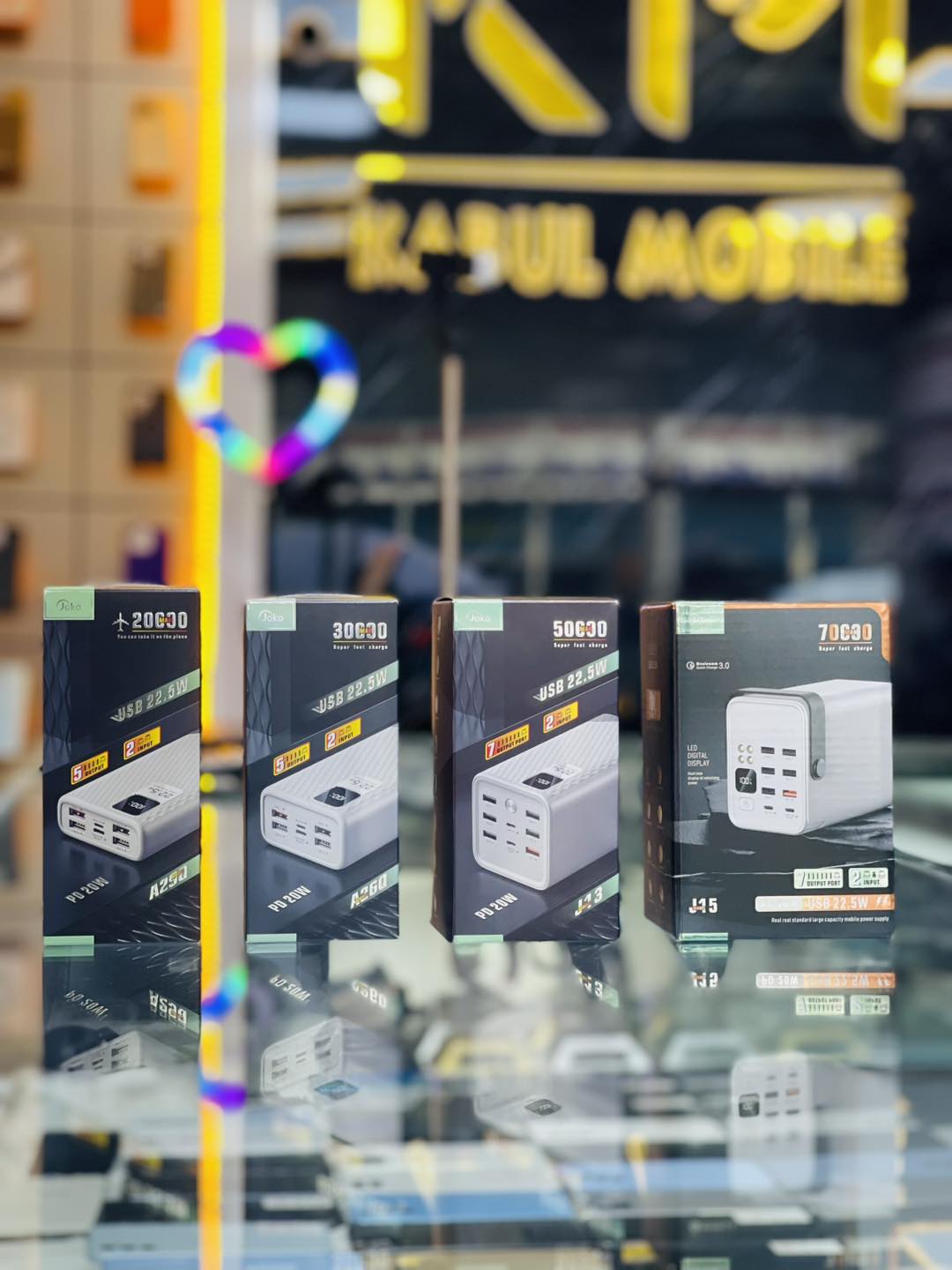 🔘Original Power Banks Available In Kabul Mobile♥️
