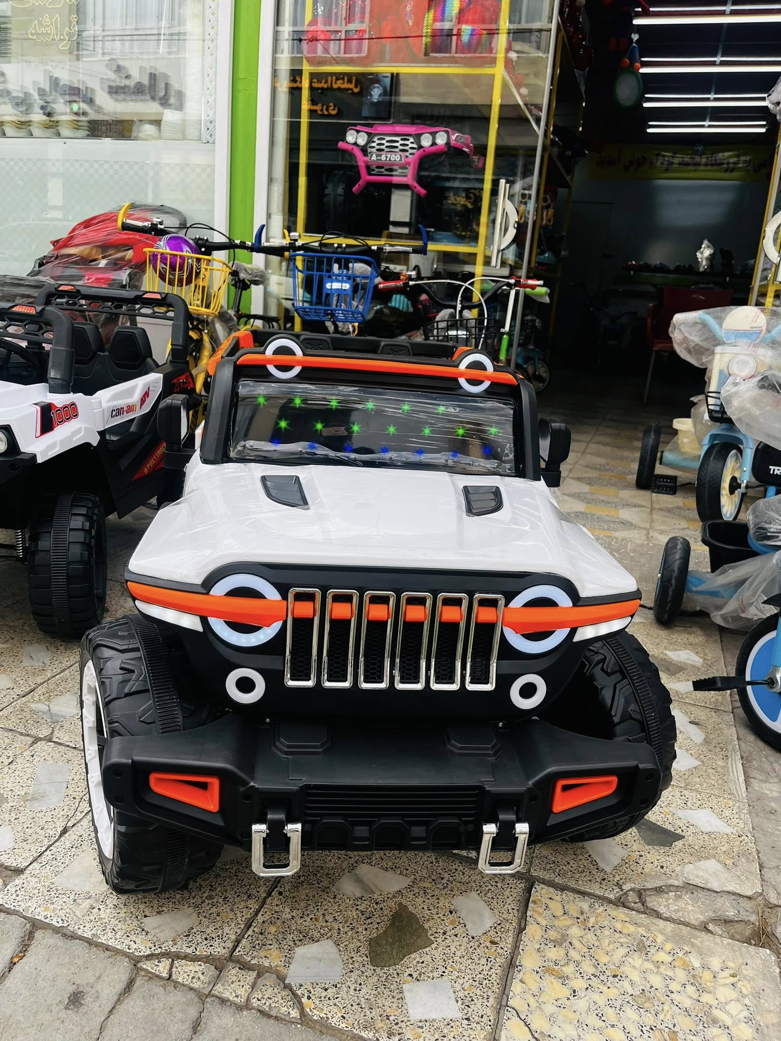 موتر چارجی JEEPطفلانه - تجربه رانندگی واقعی برای اطفال