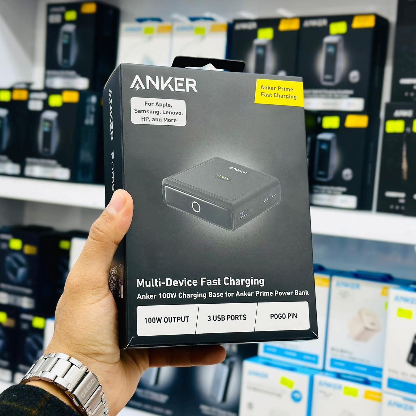 ‏⚡️ Anker 100W — کوچک ولی کارِ یک لشکر! 😏